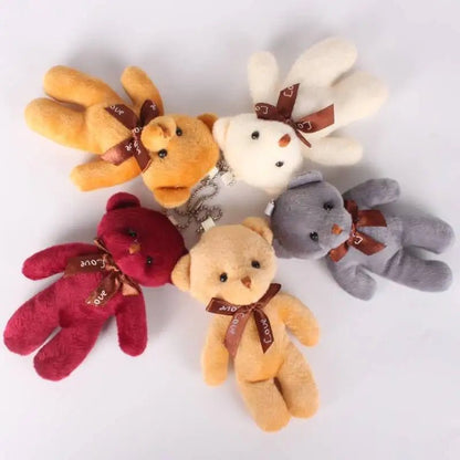 12Pcs Mini Teddy Bear Plush Toys - Cake Pops Parties