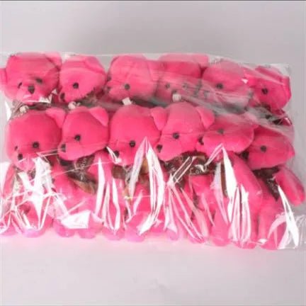 12Pcs Mini Teddy Bear Plush Toys - Cake Pops Parties