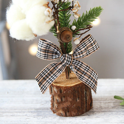 Décorations de sapin de Noël en fer forgé