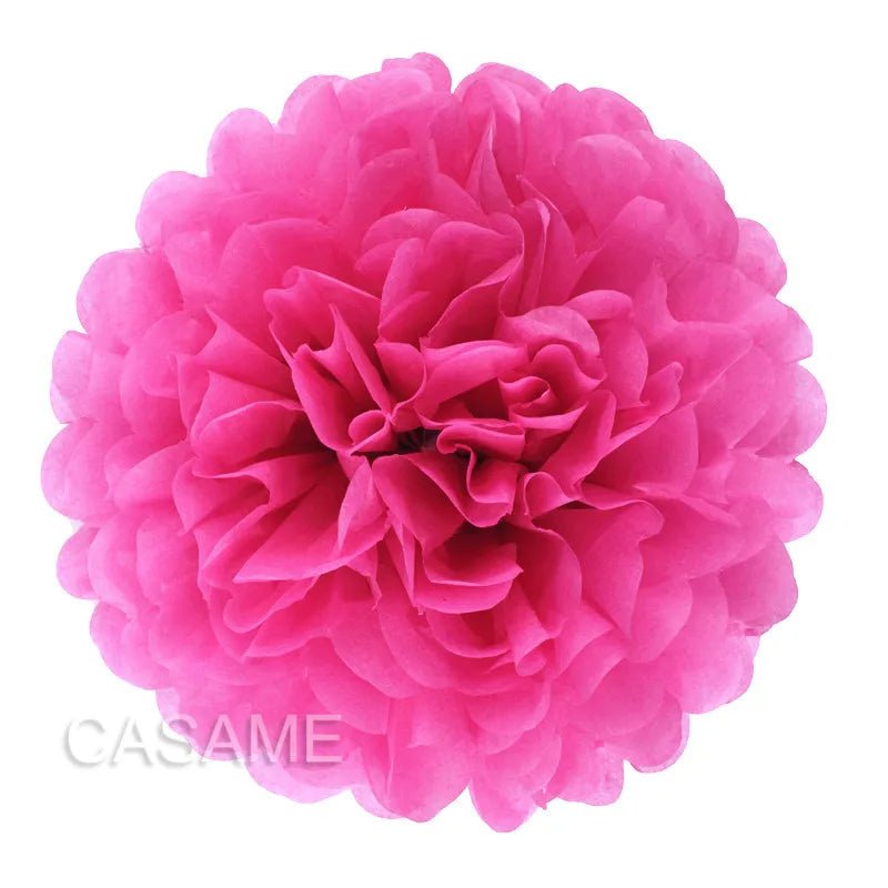 15cm Tissue Paper Pom - pom Party Décor Pack - Cake Pops Parties
