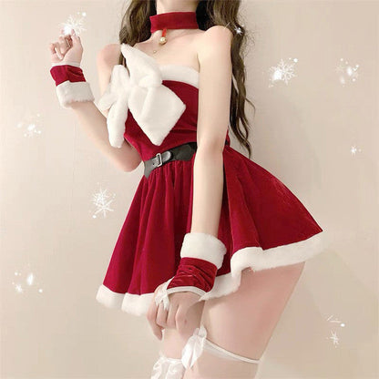 Ensemble de costumes de spectacle de Noël pour femmes