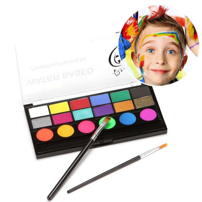 18 - Color UV Body Paint Set - Cake Pops Parties