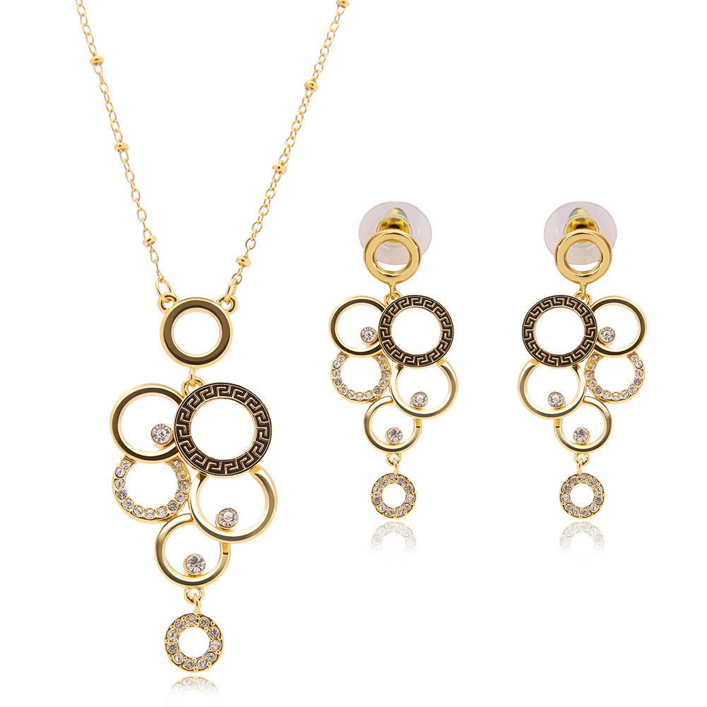 18K Gold Jewelry Set - European & American Style - Cake Pops Parties