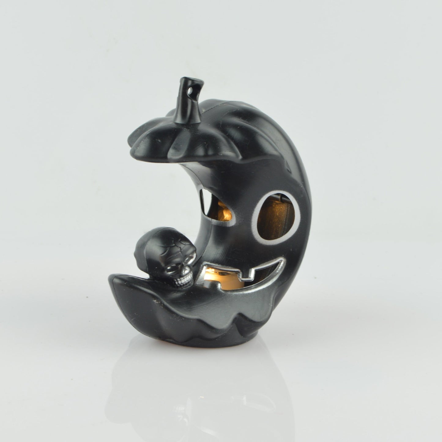 Lampe citrouille d'Halloween au clair de lune