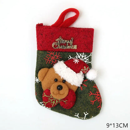 2021 Christmas Dinner Table Decorations - Fork Knife Holder Bag - Cake Pops Parties
