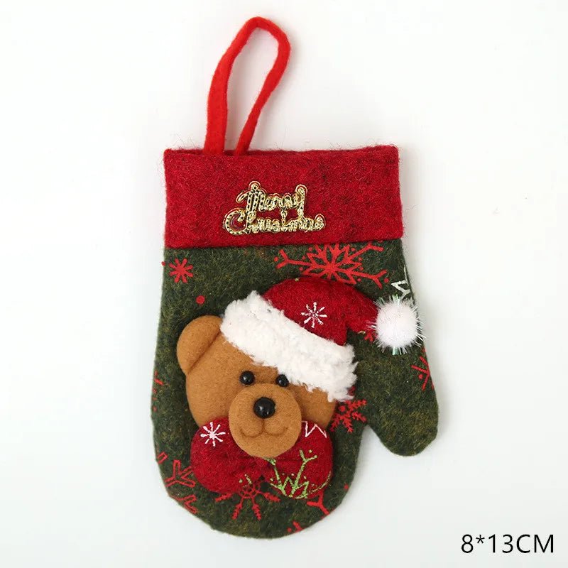 2021 Christmas Dinner Table Decorations - Fork Knife Holder Bag - Cake Pops Parties