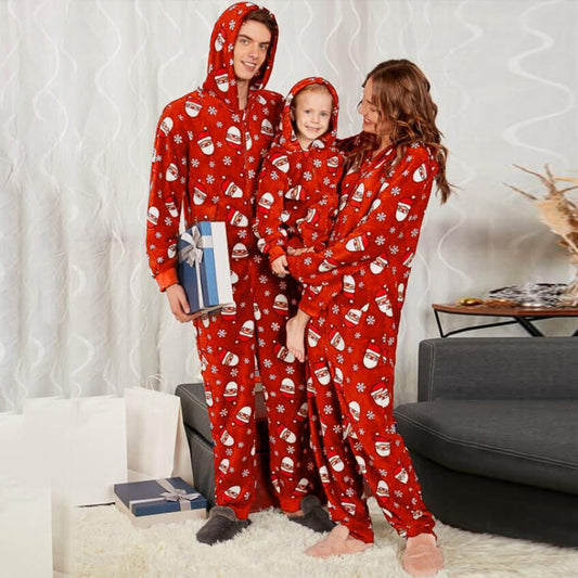 Ensemble de pyjamas assortis pour la famille de Noël