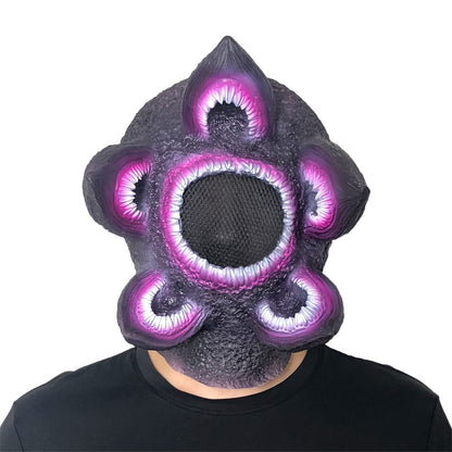 Masque d'Halloween effrayant en latex Piranha