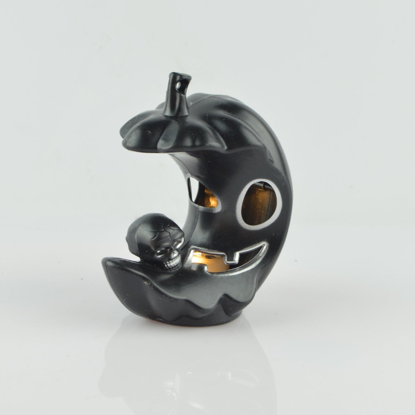 Lampe citrouille d'Halloween au clair de lune