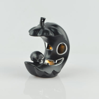 Lampe citrouille d'Halloween au clair de lune