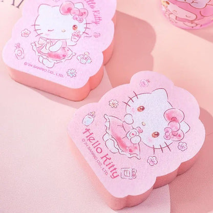 2pcs Sanrio Kuromi Hello Kitty Kitchen Sponge Kawaii Cleaning - Cake Pops Parties