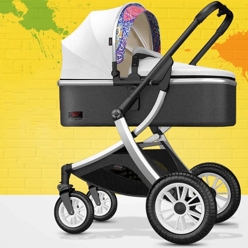 3 - in - 1 High Landscape Baby Stroller - Cake Pops Parties