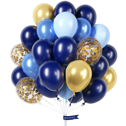 30pcs Clear Confetti Latex Balloons - Cake Pops Parties