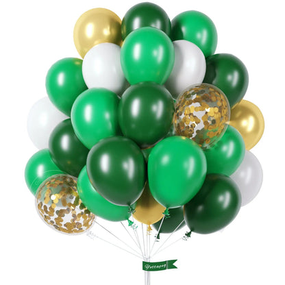 30pcs Clear Confetti Latex Balloons - Cake Pops Parties