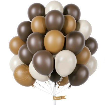 30pcs Clear Confetti Latex Balloons - Cake Pops Parties