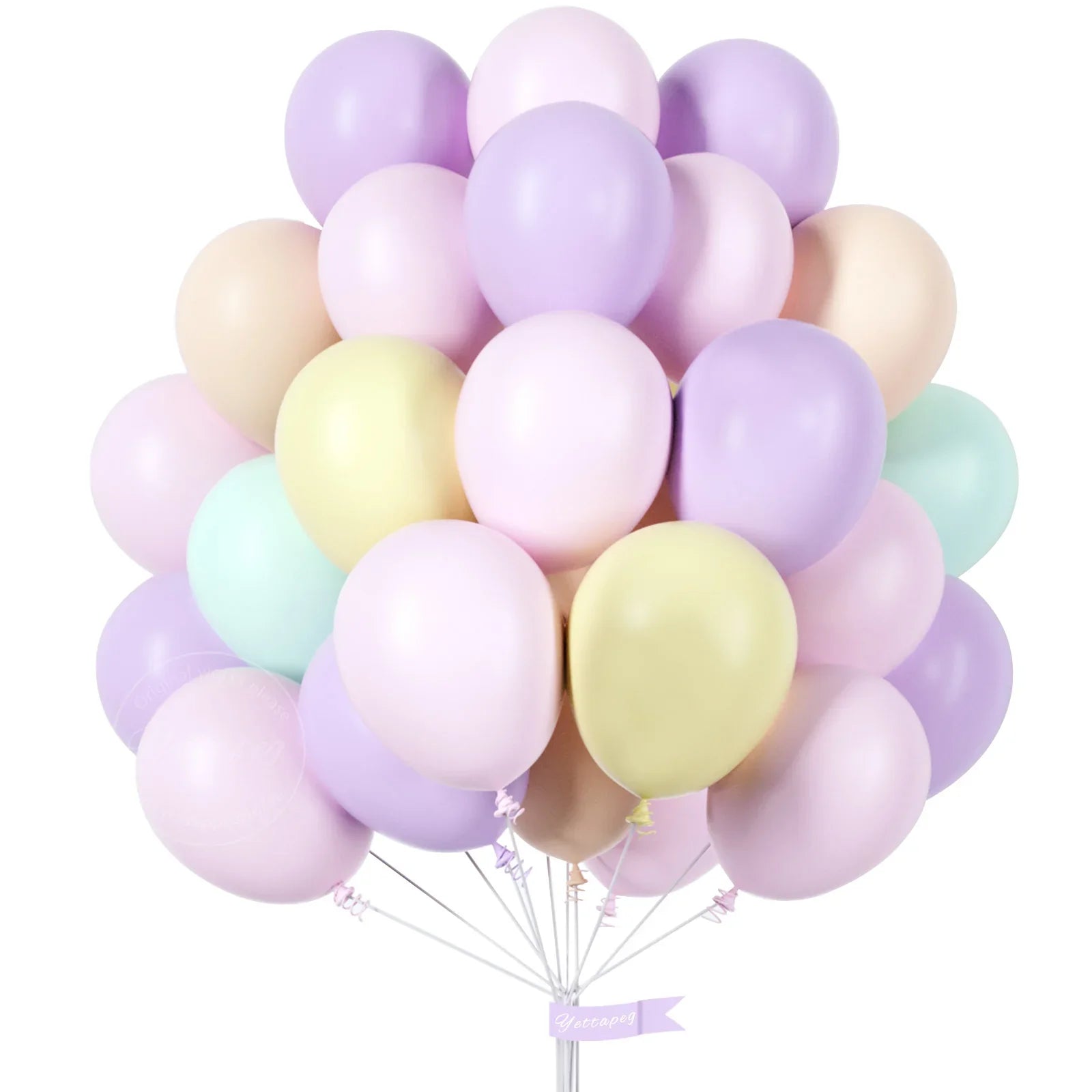 30pcs Clear Confetti Latex Balloons - Cake Pops Parties