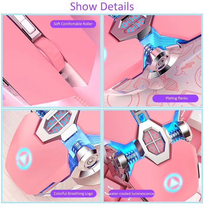 3200DPI LED Backlit Gaming Mouse - Cake Pops Parties