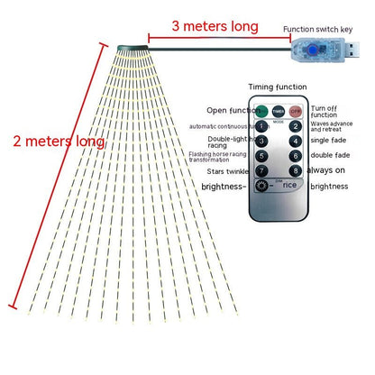 320LED Christmas Tree String Lights - Cake Pops Parties