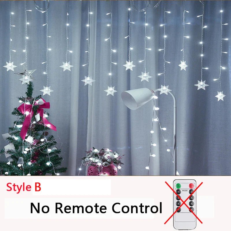 32M LED Christmas Curtain Lights 8 Modes - Cake Pops Parties