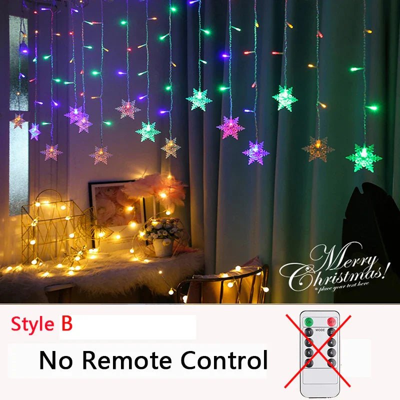 32M LED Christmas Curtain Lights 8 Modes - Cake Pops Parties