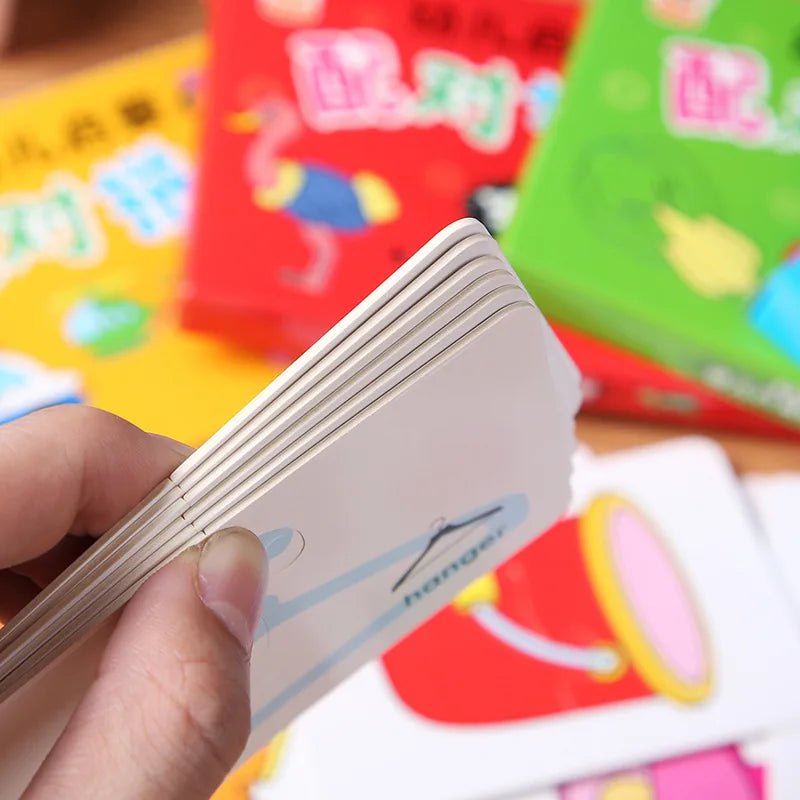 32Pcs Toddler Matching Cards - Educational Animal Puzzle Toys - Cake Pops Parties