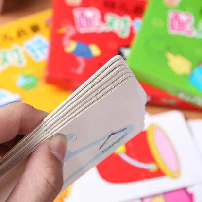 32Pcs Toddler Matching Cards - Educational Animal Puzzle Toys - Cake Pops Parties