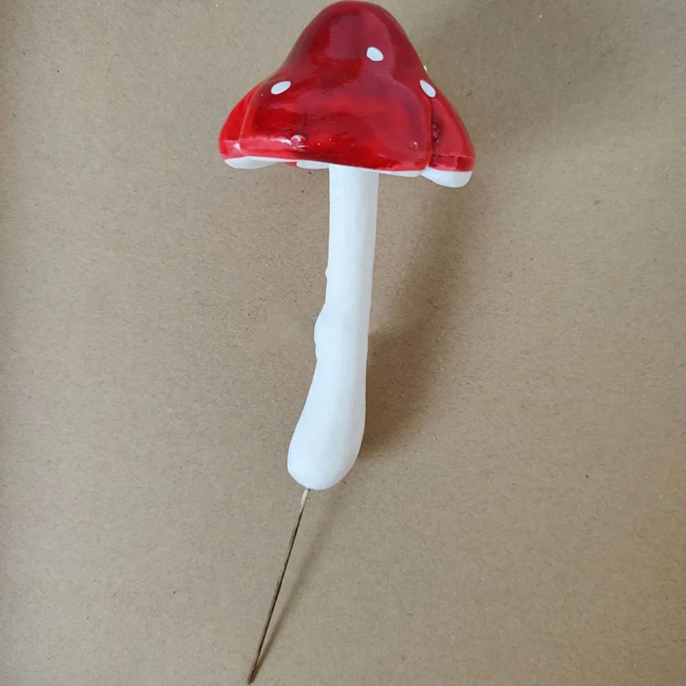 33pcs Small Toadstools Mushrooms Garden Fairies - Cake Pops Parties