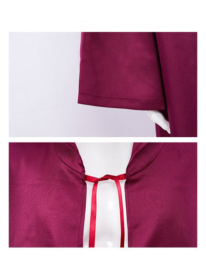 Costume de cape de cosplay d'Halloween