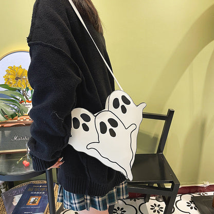 Sac à bandoulière avec un fantôme de dessin animé mignon