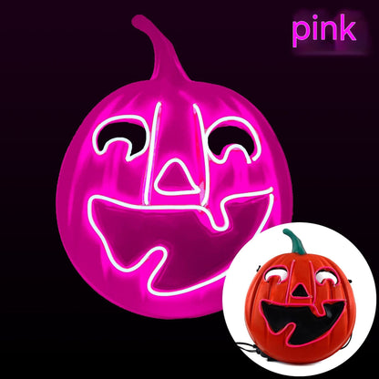 Masque d'Halloween lumineux à LED