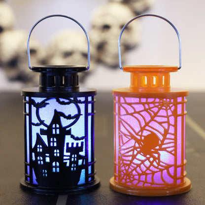 Lampe à huile d'Halloween
