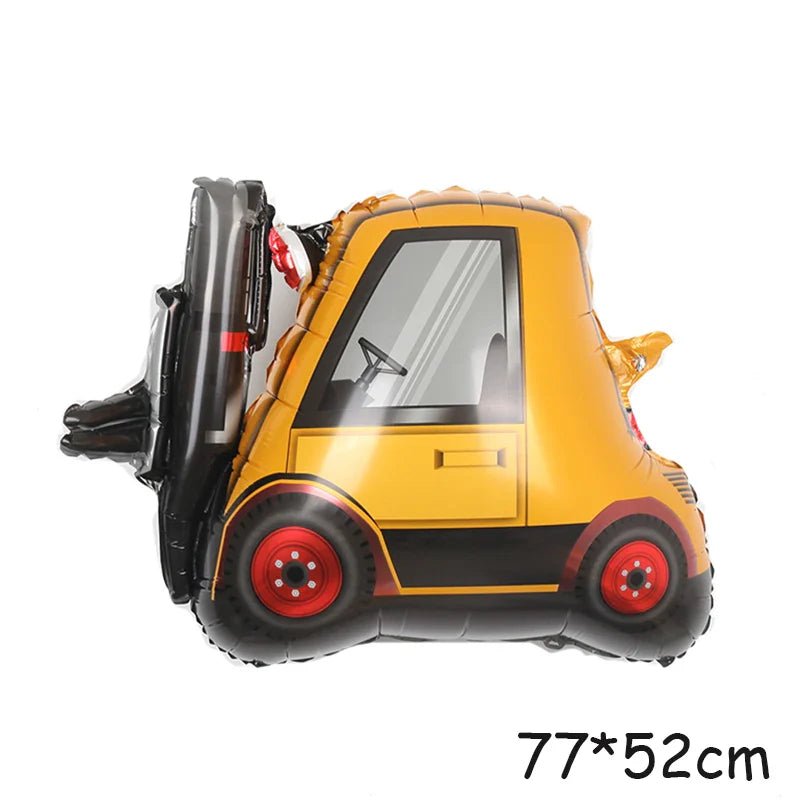 3D Cartoon Car Helium Balloon Set - Cake Pops Parties