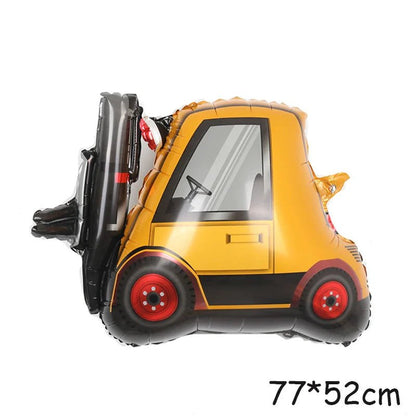 3D Cartoon Car Helium Balloon Set - Cake Pops Parties