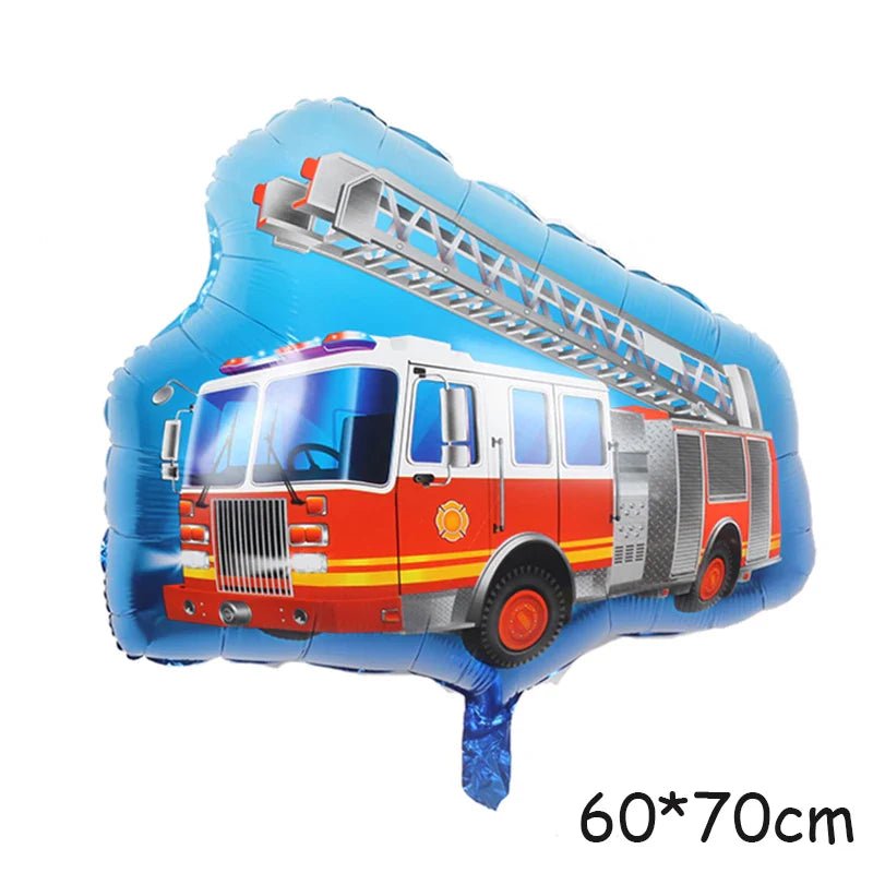 3D Cartoon Car Helium Balloon Set - Cake Pops Parties