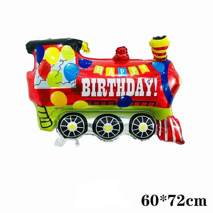 3D Cartoon Car Helium Balloon Set - Cake Pops Parties