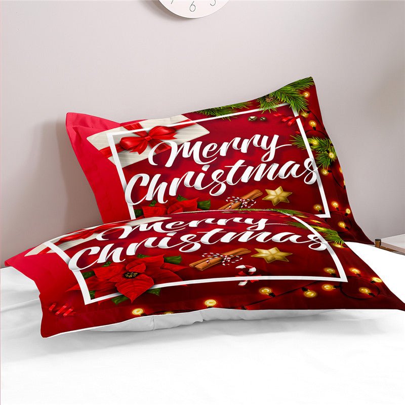3D Christmas Home Bedding Set - Cake Pops Parties