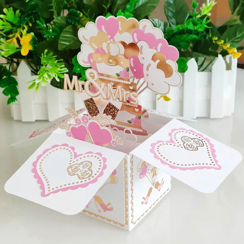 3D Flower Bouquet Pop - Up Card - Cake Pops Parties