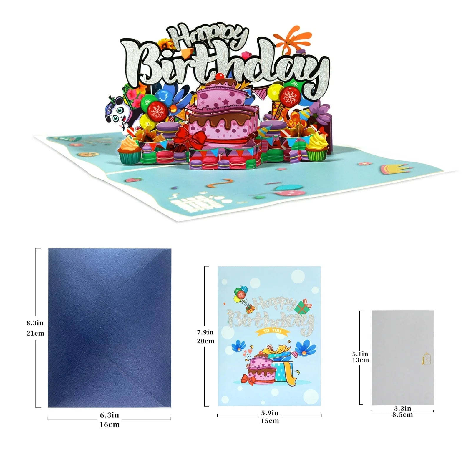 3D Flower Pop - Up Cards - Cake Pops Parties