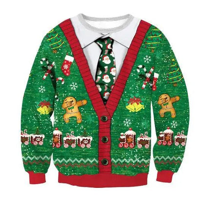 3D Funny Christmas Sweater - Cake Pops Parties