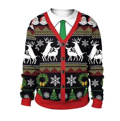 3D Funny Christmas Sweater - Cake Pops Parties