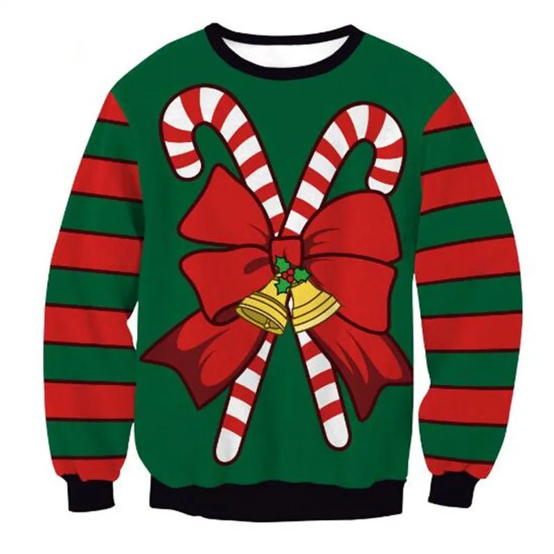 3D Funny Christmas Sweater - Cake Pops Parties