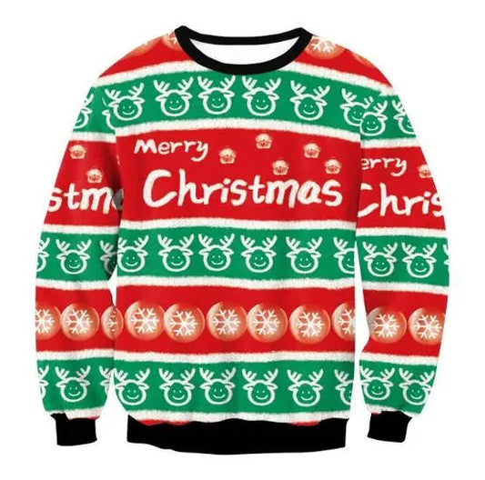 3D Funny Christmas Sweater - Cake Pops Parties
