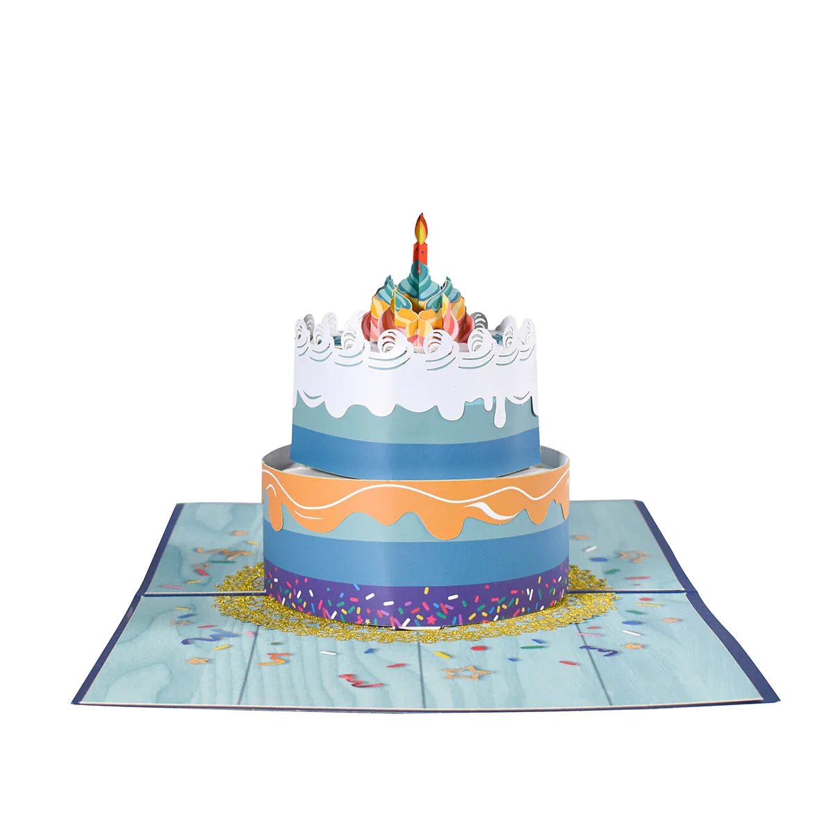 3D Pop Up Birthday Gift Card - Cake Pops Parties