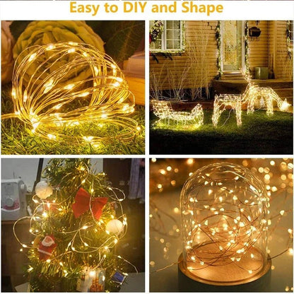 3M LED Curtain String Lights Fairy Decoration - Cake Pops Parties