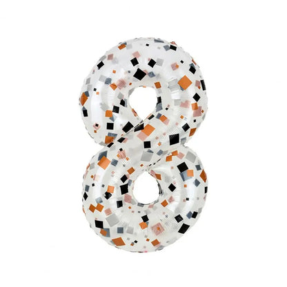 40 - Inch Cream Number Balloons - Birthday Party Decor - Cake Pops Parties