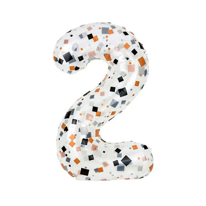 40 - Inch Cream Number Balloons - Birthday Party Decor - Cake Pops Parties