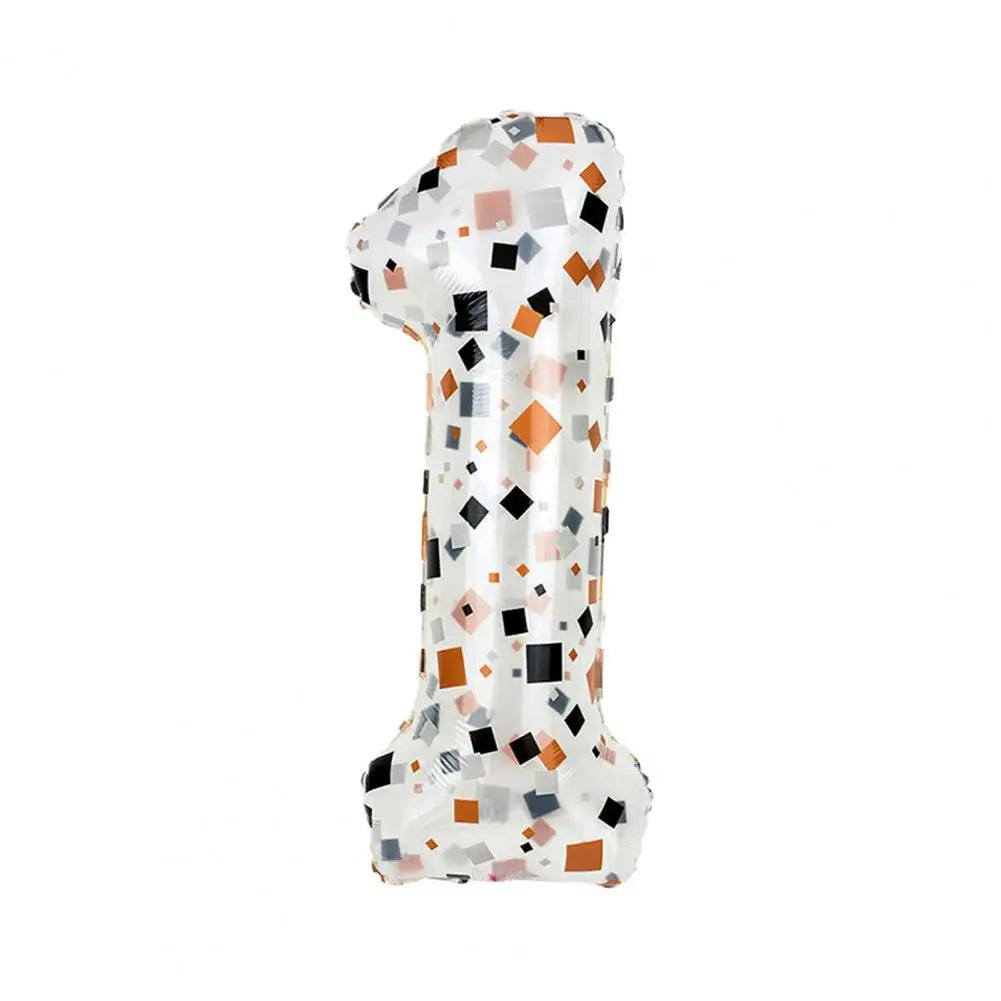 40 - Inch Cream Number Balloons - Birthday Party Decor - Cake Pops Parties