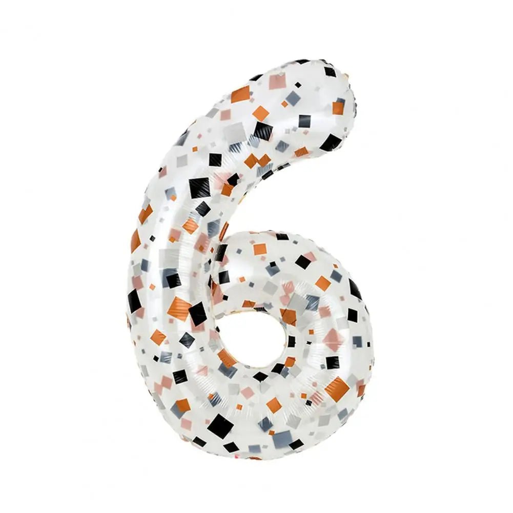 40 - Inch Cream Number Balloons - Birthday Party Decor - Cake Pops Parties