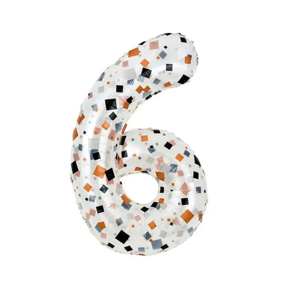 40 - Inch Cream Number Balloons - Birthday Party Decor - Cake Pops Parties