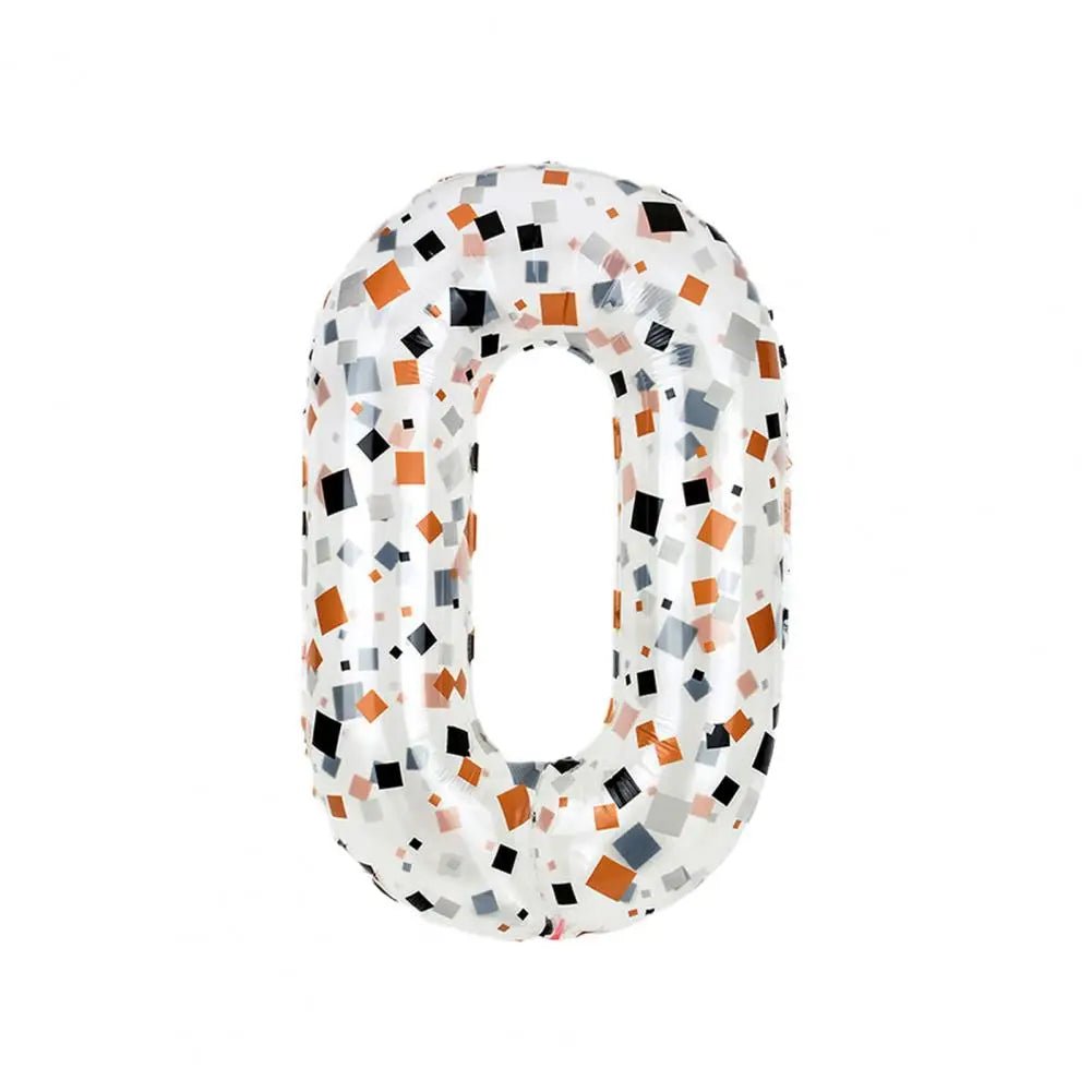 40 - Inch Cream Number Balloons - Birthday Party Decor - Cake Pops Parties